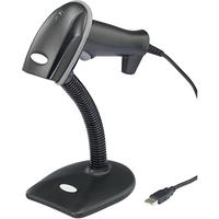 Renkforce LS6300E USB-Kit Barcodescanner Kabel 1D Laser Zwart Handmatig USB - thumbnail
