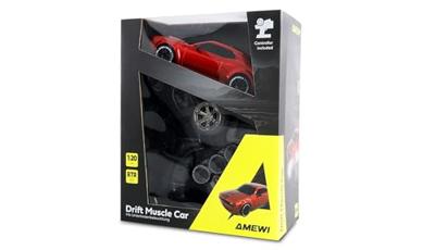 Amewi 1:20 RC modelauto voor beginners Elektro Straatmodel Muscle Car Onroad/Drift Rood 4WD RTR 2,4 GHz Met lichteffect, Incl. accu en laadkabel Amewi 1:20 RC modelauto voor beginners Elektro Straatmodel Muscle Car Onroad/Drift Rood 4WD RTR 2,4 GHz Met lichteffect, Incl. accu en laadkabel