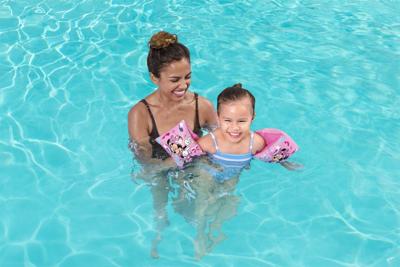 Bestway Opblaasbare Mouwen Disney Minnie 23x15 cm +3 tot 6 Jaar Strand en Zwembad 91038