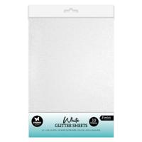 Studio Light • essentials glitter sheets white 250gsm - thumbnail