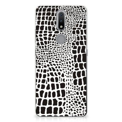 Nokia 2.4 | TPU Hoesje | Slangenprint Nokia 2.4 | TPU Hoesje | Slangenprint