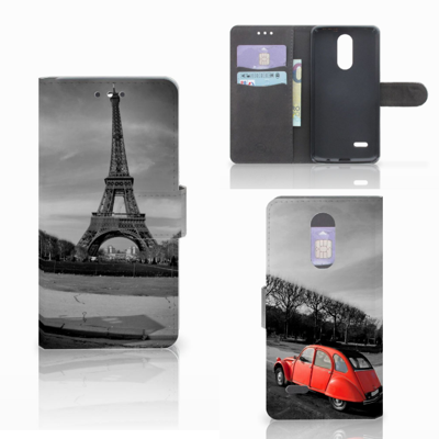 LG K4 (2017) Flip Cover Eiffeltoren LG K4 (2017) Flip Cover Eiffeltoren