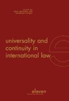 Universality and continuity in international law - Thilo Marauhn, Steiger Heinhard - ebook - thumbnail