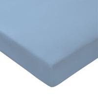 Jersey-elastaan-hoeslaken, jade 150 × 200 cm - thumbnail