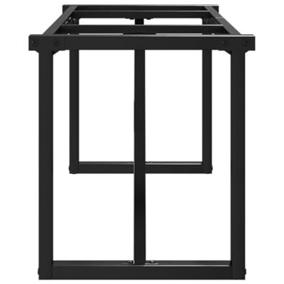 Salontafelpoten O-frame 140x30x43 cm gietijzer