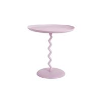 Leitmotiv Zijtafel zigzag medium zacht paars - thumbnail