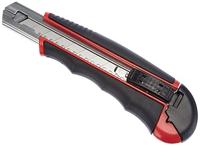 WEDO 78418 Wedo Profi-Cutter, AUTO-LOAD , 18 mm - nr. 78418 zwart/rood 1 stuk(s) - thumbnail