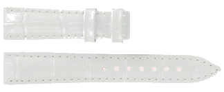 Horlogeband Certina C610017280 Leder Wit 16mm