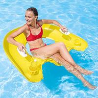 Intex 58859eu wet set collection sit 'n float opblaasbare drijfstoel verschillende kleuren - thumbnail