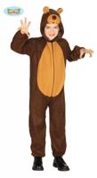 Bruine beer onesie kind - thumbnail