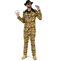 Bitcoin Suit Heren Zwart/Goud - thumbnail