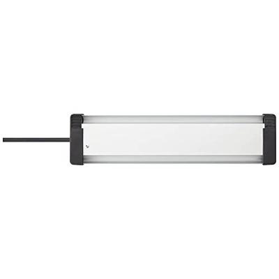 Sygonix SY-5145336 Bureaustekkerdoos Zwart, Zilver Randaarde stekker 1 stuk(s)