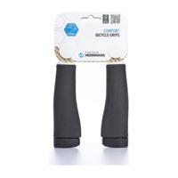 Herrmans clik dd37 originele fietsgreep - ergonomisch & verstelbaar - 123mm - zwart - thumbnail