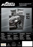 Fast & Furious bed linen 135 x 200 cm - thumbnail