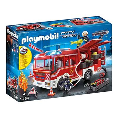 Playmobil 9464 Brandweerauto met Pomp/Licht/Geluid