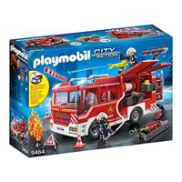 Playmobil 9464 Brandweerauto met Pomp/Licht/Geluid - thumbnail