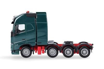 Herpa 317993 H0 Vrachtwagen Volvo FH 16 GL XL 2020 zware trekmachine, blauw groen