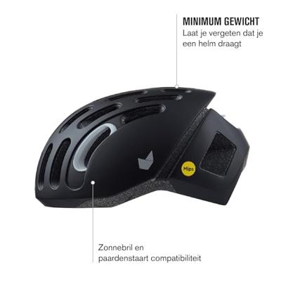 Buzaglo Catlike racehelm whisper ii maat m zwart mat