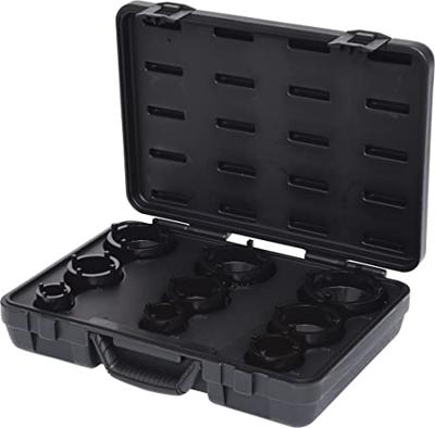 KS Tools 450.5000 Sleutelset met sleufmoeren, tap buiten liggend, 9-delig