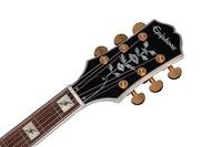 Epiphone Emily Wolfe White Wolfe Sheraton Aged Bone White semi-akoestische gitaar met EpiLite Case - thumbnail