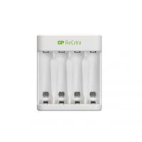 GP - ReCyko Battery Charger E411 USB - incl. 4 x AA 2100 mAh Batteries - thumbnail