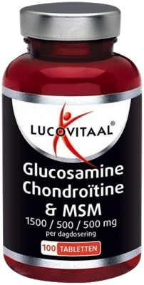 Lucovitaal Glucosamine Chondroïtine en MSM Tabletten