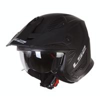 LS2 modulaire helm "of606 drifter solid" helmet of606 drifter solid m matt black - thumbnail