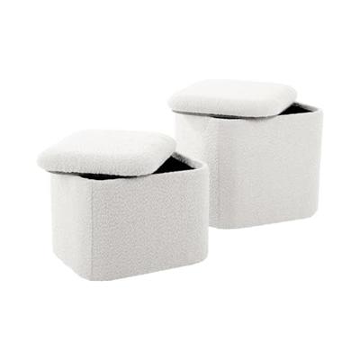 Leitmotiv - Pouf Set Ada Storage