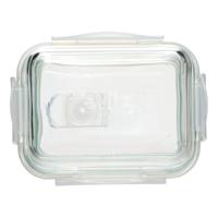 Set 3 Lunchboxen 5five Simply Smart Blauw Transparant Kristal 300 ml 690 ml 1000 L 800 g - thumbnail