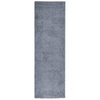 VidaXL Vloerkleed pamplona shaggy hoogpolig modern 80x250 cm blauw - thumbnail