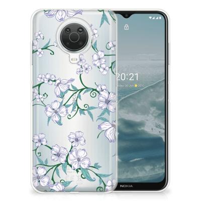 Nokia G20 | G10 Uniek | TPU Case | Blossom White