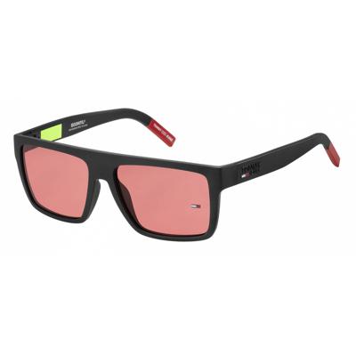 Tommy Hilfiger zonnebril 0004/S unisex cat.3 nylon zwart/roze Tommy Hilfiger zonnebril 0004/S unisex cat.3 nylon zwart/roze