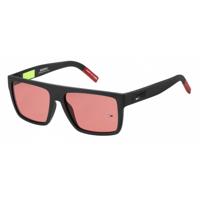 Tommy Hilfiger zonnebril 0004/S unisex cat.3 nylon zwart/roze - thumbnail