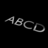 Letter A Model: Huisletter RVS Geroba - Geroba - thumbnail