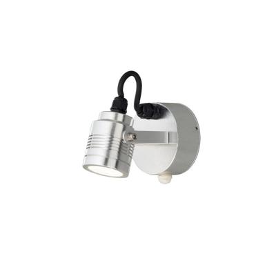 Konstsmide Monza Medium 7941-310 LED-buitenlamp met bewegingsmelder (wand) Energielabel: G (A - G) LED LED vast ingebouwd 3 W Aluminium