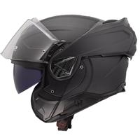 LS2 opklaphelm "ff910 advant ii solid". helmet ff910 advant ii solid xxl matt black - thumbnail