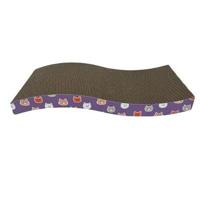 Easypets cat scratcher wave paars - thumbnail