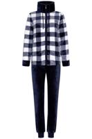 Fleece geruit huispak Rebelle - thumbnail