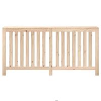 Radiatorombouw 169x19x84 cm massief grenenhout - thumbnail