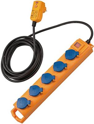 Brennenstuhl Super-Solid SL 554 DE FI IP54 Tafelcontactdozenblok 5-voudig 5m H07RN-F 3G1,5 - 1159900805 Brennenstuhl Super-Solid SL 554 DE FI IP54 Tafelcontactdozenblok 5-voudig 5m H07RN-F 3G1,5 - 1159900805
