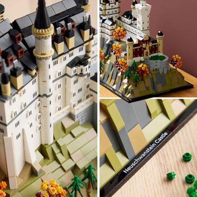 LEGO Architecture 21063 Kasteel Neuschwanstein - Bouwset voor volwassenen - thumbnail