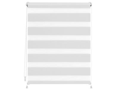 Lichtblick Duo-rolgordijn (Wit, 60 x 150 cm)