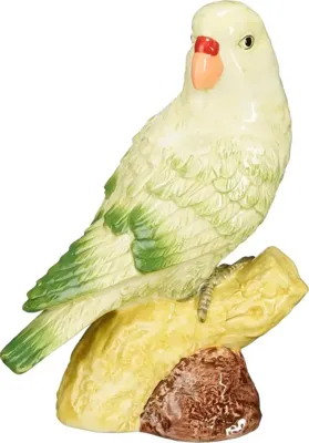 Mica Decorations ornament dolomiet papegaai 19.5x11x27cm geel