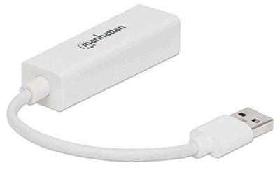 Manhattan Gigabit Ethernet Adapter Netwerkadapter 1 GBit/s USB-A 3.2 Gen 1