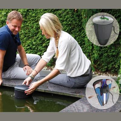 Velda Floating Combi Filter 2500 - Helder Vijverwater tot 5000L met UV-C en Filterschuim - thumbnail
