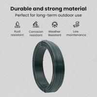 VidaXL Hek binddraad groen 25 m pvc - thumbnail