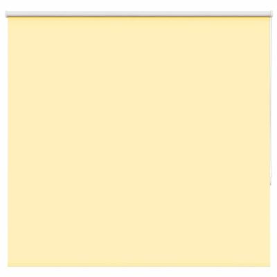 VidaXL Rolgordijn verduisterend 150x130 cm stofbreedte 146,6 cm geel