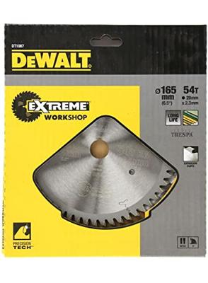 DeWALT Cirkelzaagblad voor Multimaterial | Extreme | Ø 165mm Asgat 20mm 54T - DT1087-QZ - thumbnail