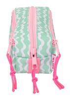 Pennenetui met 3 vakken Lilo & Stitch Ice cream Roze 22 x 8,5 x 6 cm - thumbnail