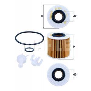 Oliefilter OX414D1